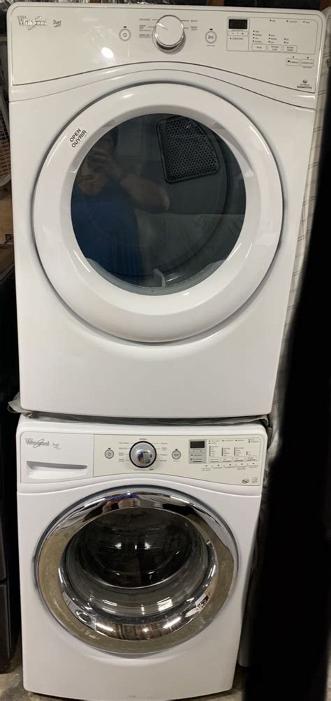 Shop for washers & dryers in appliances. Whirlpool Stackable Washer & Dryer Set for Sale in ...