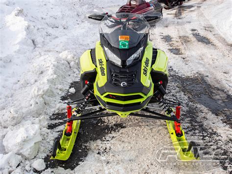 Used 2020 Ski Doo Renegade X Rs Rotax 900 Ace Turbo Ripsaw 1 25 Black Snowmobile For Sale In