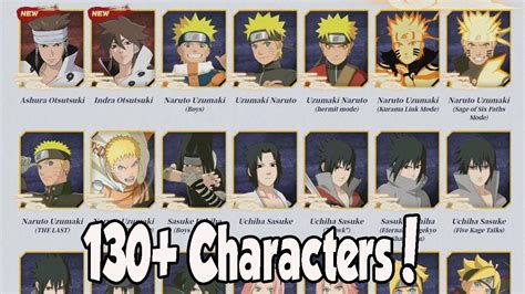Naruto Storm Connections Roster And More Characters Confirmed Youtube