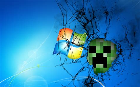 Free Download Windows 7 Creeper Wallpaper By Zerogravix On 900x563