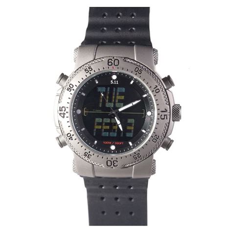 buy cheap 5 11 tactical h r t titanium durable watch camouflage ca