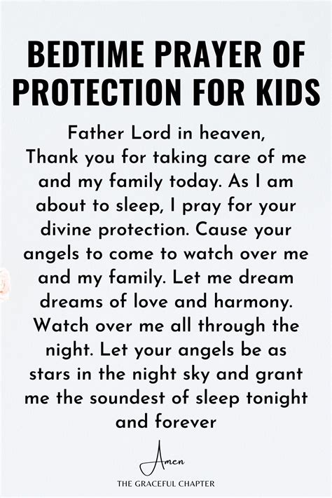 Bedtime Prayers For Kids Artofit