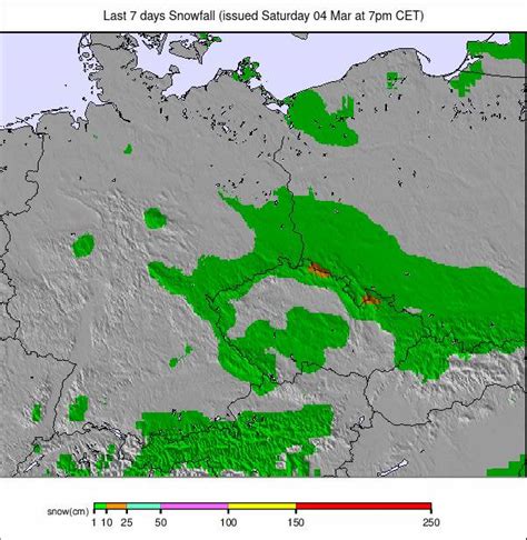 Germany Next 3 Days Accumulated Snow