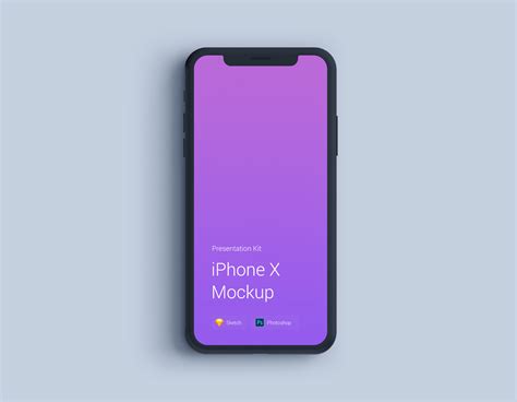 Iphone X Mockup Changeable Materials