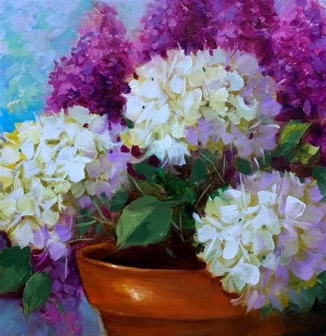 Daily Paintworks Original Fine Art Nancy Medina In Flower