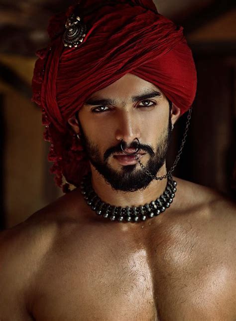 Vikas Purohit Indian Model Beautiful Men Faces Handsome Arab Men