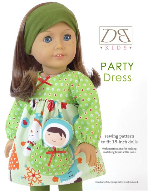 Doll Clothes Sewing Pattern Pdf For 18 Inch American Girl Type Etsy Uk
