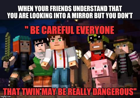 Image Tagged In Minecraft Story Mode Imgflip