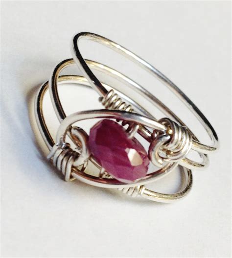 Ruby Ring Ruby Jewelry Ruby Gemstone Ring Red Ruby Ring Etsy