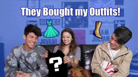 My Twin Brothers Buy Me My Outfits Amj Youtube