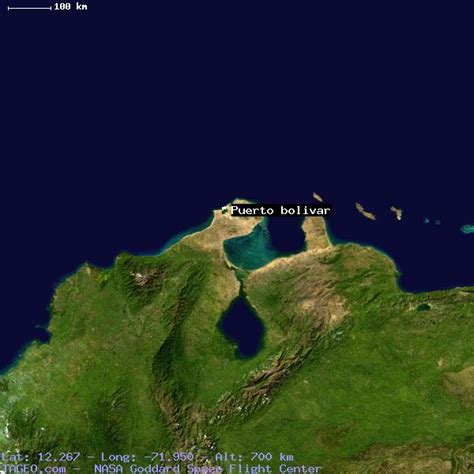 Puerto Bolivar La Guajira Colombia Geography Population Map Cities