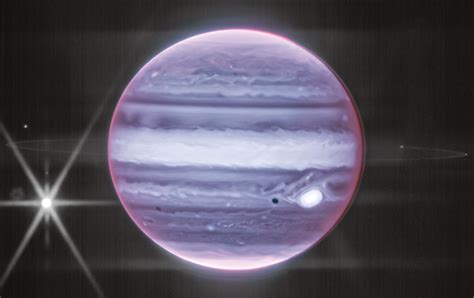 Apod Jupiter And Ring In Infrared From Webb