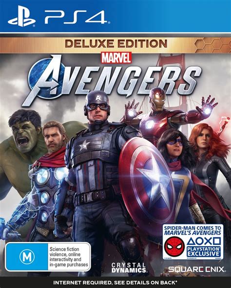 Marvels Avengers Deluxe Edition Ps4 Buy Now At Mighty Ape Australia