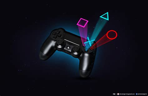Ps4 Controller Wallpapers Wallpaper Cave