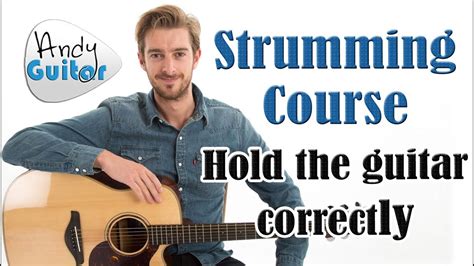 Many guitar players can't seem to agree on the correct way of holding the pick. How To Hold A Guitar Properly - Strumming Tutorial #2 - YouTube