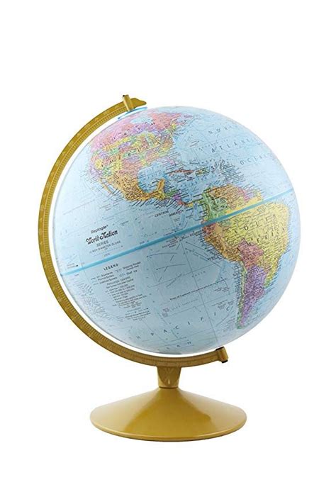 Replogle Explorer World Blue Ocean Globe Desktop 12