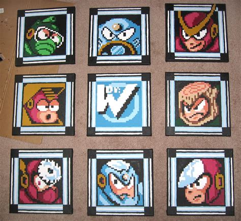 Mega Man 2 Select Screen By Vinylboy20 On Deviantart