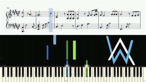 Alan Walker Faded Piano Version Piano Tutorial Sheets Youtube