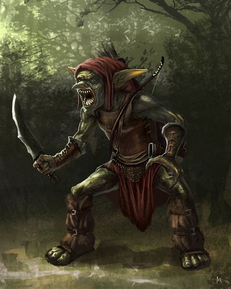 Goblin By Aaronflorento On Deviantart Fantasy Monster Goblin Goblin Art