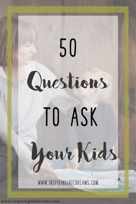 Questions To Ask Your Kids 50 Fun Qs To Get To Know Them Better Fun