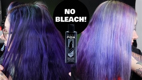 Fading Hair Color Without Bleach Removing Black Dye Youtube