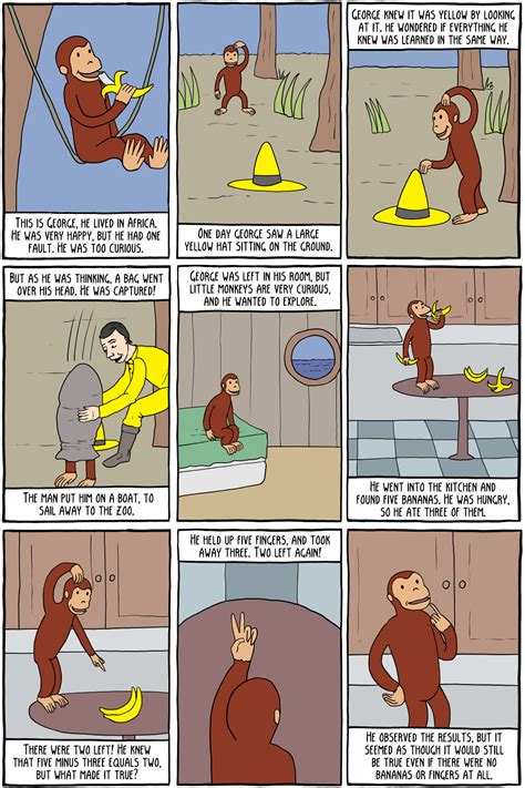 Philosophically Curious George And The Limits Of Empiricism Existential Comics