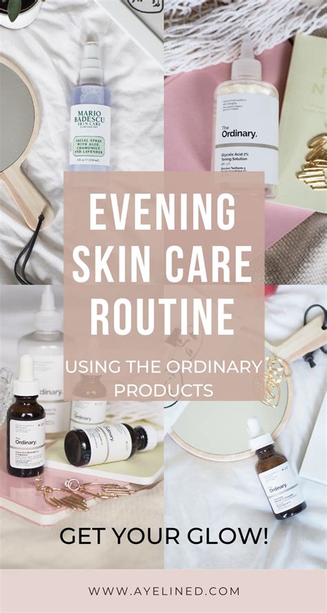 My Evening Skincare Routine With Free Printables Evening Skin Care