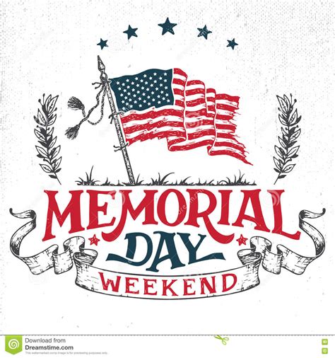 American people take long drives on memorial day weekend causing massive traffic jams in the country. Memorial Day Weekend Greeting Card Stock Vector - Illustration of blue, independence: 71200097