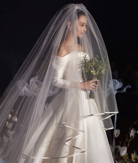 Cathedral Length Wedding Bridal Veil Full Edge Tulle White Veils