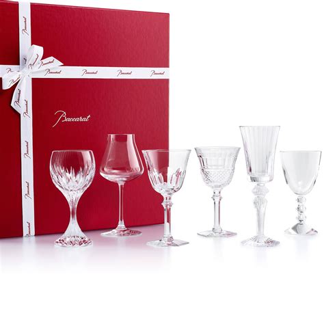 Baccarat Wine Therapy T Set Of 6 Glasses Crystal Classics