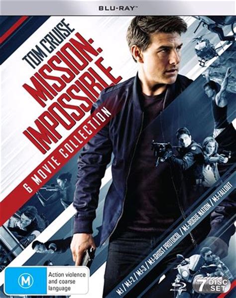 Buy Mission Impossible 1 6 Boxset On Blu Ray Sanity