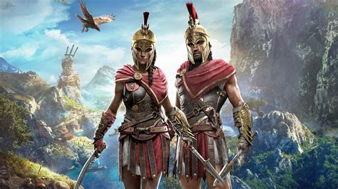 Kassandra And Alexios Assassins Creed Odyssey 4k 21834