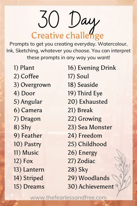 Heres A Massive List Of 200 Drawing Prompts To Fill Up Your