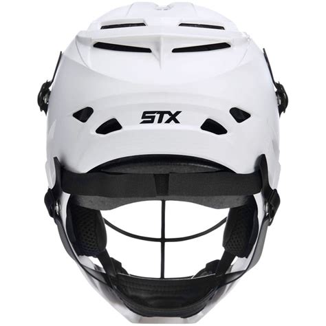 Stx Rival Jr Youth White Lacrosse Helmet