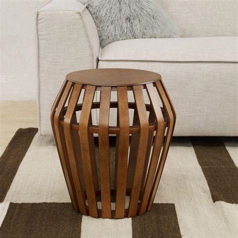 This table is a great place for your candles and plants. Bentwood Side Table - west elm
