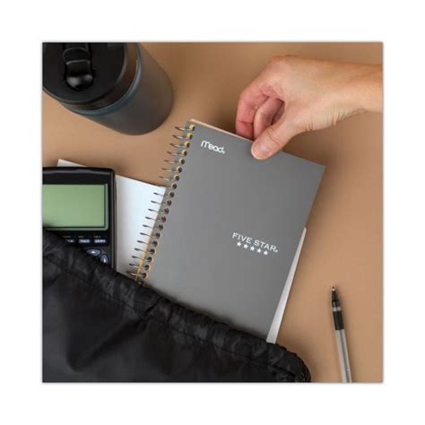 Five Star Wirebound Notebook With Two Pockets Subject Medium