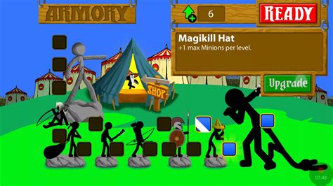 It is big and exciting game with funny stick war: Stick War Legacy (hacked) - YouTube