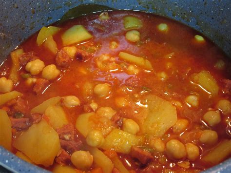 Potaje de garbanzos con patatas olla GM Olla GM - Juani de Ana Sevilla