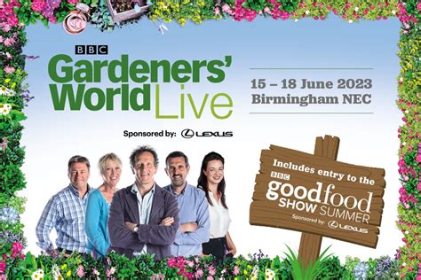 Bbc Gardeners World Live 2023 Bbc Gardeners World Magazine