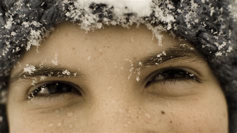 Snowflakes That Stay On My Nose And Eyelashes