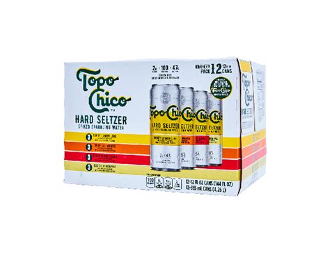 Topo Chico Hard Seltzer Variety Pack Buy Hard Seltzer Online Half