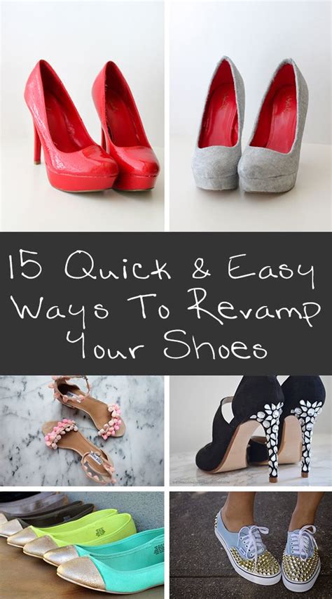 15 Quick And Easy Ways To Revamp Your Shoes How To Dye Shoes Diy