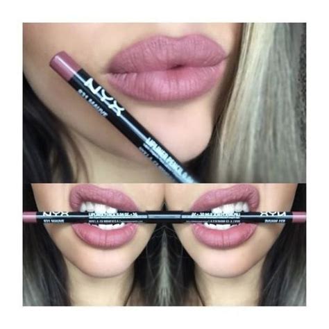 Nyx Slim Lip Pencil Mauve Kylie Jenner Lips Fashionzauber