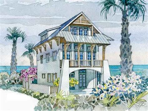 Waterfront Villa Coastal Living Southern Living House Plans