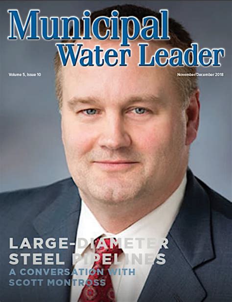 Volume 4 Issue 10 Novdec 2018 Municipal Water Leader Magazine