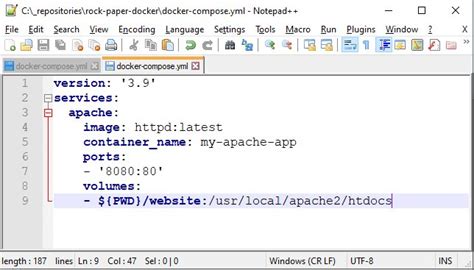 How To Use Docker Compose With Apache Httpd Example