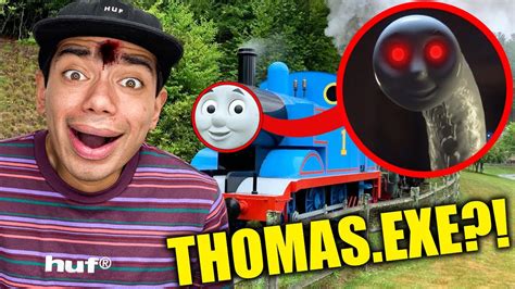 When You See Thomas The Trainexe At These Abandoned Railroad Tracks Run Away Fast Scary