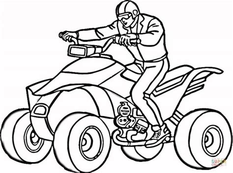 Our printable sheets for coloring in are ideal to brighten your family's day. Imágenes de cuatriciclos para colorear | Colorear imágenes