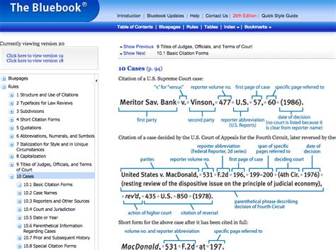 Bluebook Formats Bluebook 101 Library Guides At University Of