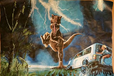 Imagen Jurassic Park Concept Art Idea Craig Mullins By Megamoorea